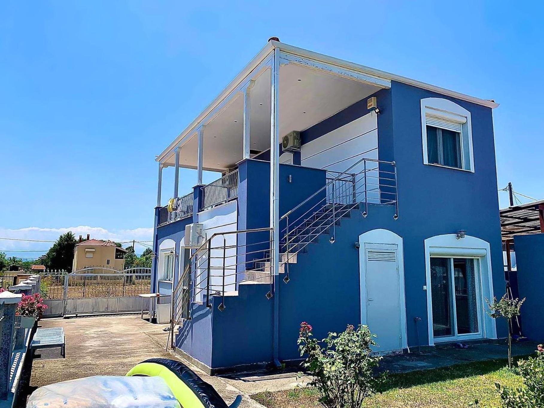 Вилла Blue House Kariani Экстерьер фото