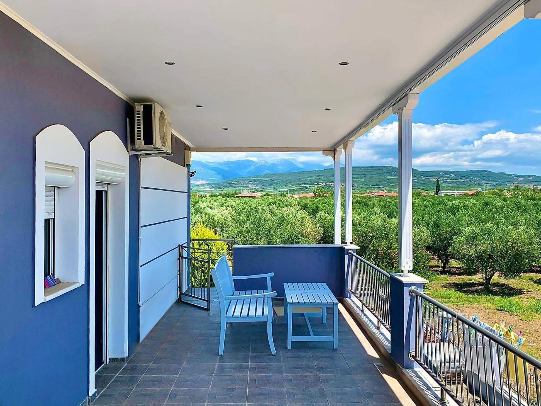Вилла Blue House Kariani Экстерьер фото